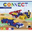 Zestaw klocków Connect 3w1: Pojazdy budowlane / SUV z przyczepą Trefl 61979 Zestaw klocków Connect 3w1: Pojazdy budowlane / SUV z przyczepą Trefl 61979