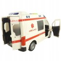 Auto ambulans karetka otwierane drzwi 1:16 WY590A Auto ambulans karetka otwierane drzwi 1:16 WY590A