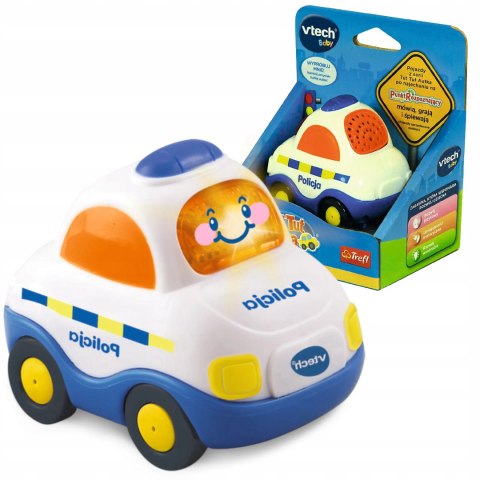 Auto policja police car dźwięki światła tut tut autka autko Trefl 60557 Auto policja police car dźwięki światła tut tut autka autko Trefl 60557