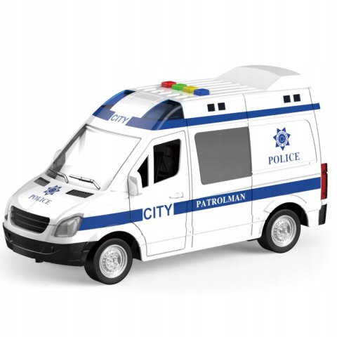 Auto radiowóz Policja otwierane drzwi 1:16 WY590BP Auto radiowóz Policja otwierane drzwi 1:16 WY590BP