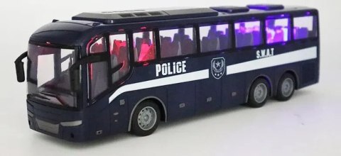 Autobus Policja Bus Zdalnie sterowany QH866-4 Autobus Policja Bus Zdalnie sterowany QH866-4