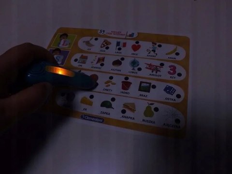 Clementoni pióro 1000 pytan 3-6 przedszkolaka 50653 Clementoni pióro 1000 pytan 3-6 przedszkolaka 50653