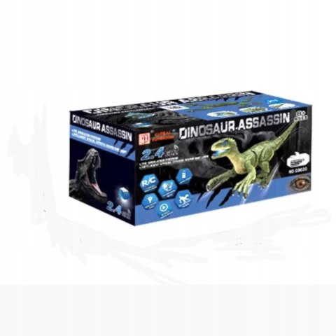 Dinozaur Velociraptor zdalnie sterowany pilot port usb dźwięki QX023 Dinozaur Velociraptor zdalnie sterowany pilot port usb dźwięki QX023