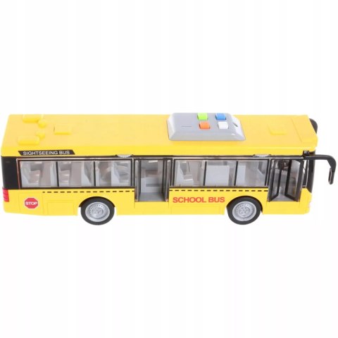 Duży szkolny autobus otwierane drzwi dźwięki światła 1:16 3+ WY910A Duży szkolny autobus otwierane drzwi dźwięki światła 1:16 3+ WY910A