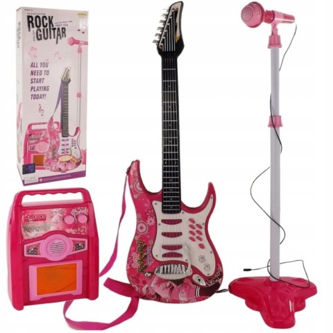 Gitara elektryczna wzmacniacz mikrofon 8010R Gitara elektryczna wzmacniacz mikrofon 8010R