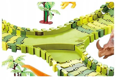 Ogromny tor samochodowy 360cm dinozaur 240el. 256A Ogromny tor samochodowy 360cm dinozaur 240el. 256A