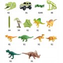 Ogromny tor samochodowy 360cm dinozaur 240el. 256A Ogromny tor samochodowy 360cm dinozaur 240el. 256A