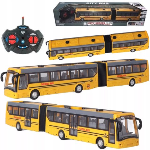 Szkolny autobus przegubowy zdalnie sterowany akumulator ładowarka 9933-6 Szkolny autobus przegubowy zdalnie sterowany akumulator ładowarka 9933-6