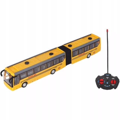 Szkolny autobus przegubowy zdalnie sterowany akumulator ładowarka 9933-6 Szkolny autobus przegubowy zdalnie sterowany akumulator ładowarka 9933-6