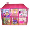 Wielki domek dla lalek + mebelki 6 pokoi 6983 Wielki domek dla lalek + mebelki 6 pokoi 6983