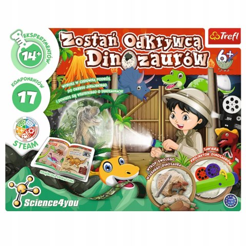 Zostań Odkrywcą Dinozaurów 6+ Trefl Science4you 61964 Zostań Odkrywcą Dinozaurów 6+ Trefl Science4you 61964