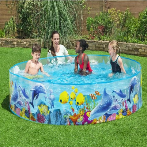 Bestway basen rozporowy dla dzieci 244x46 cm 55031 Bestway basen rozporowy dla dzieci 244x46 cm 55031