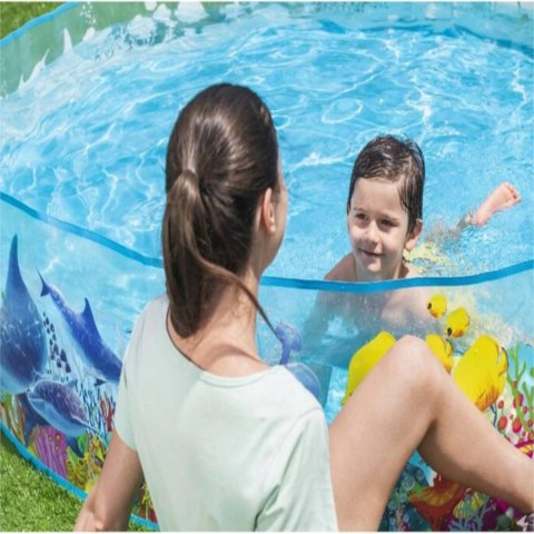 Bestway basen rozporowy dla dzieci 244x46 cm 55031 Bestway basen rozporowy dla dzieci 244x46 cm 55031