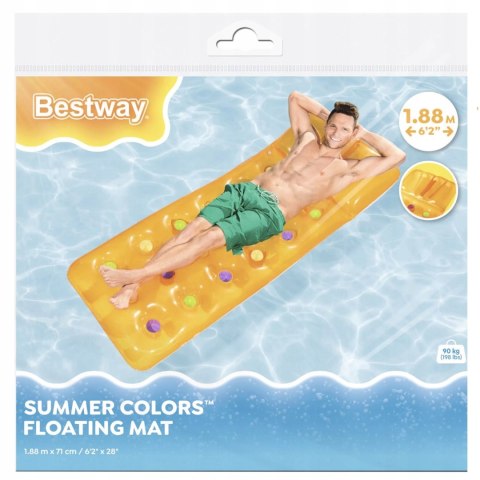 Bestway materac do pływania 188 x 71 cm 43014P Bestway materac do pływania 188 x 71 cm 43014P