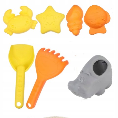 Duży zestaw do piasku walizka młyn konewka 936-348P Duży zestaw do piasku walizka młyn konewka 936-348P