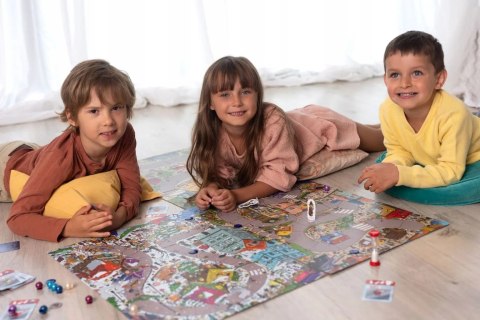 Gra planszowa rodzinna Spy Guy Rodzina Treflików Zimowa edycja Trefl 02516 Gra planszowa rodzinna Spy Guy Rodzina Treflików Zimowa edycja Trefl 02516