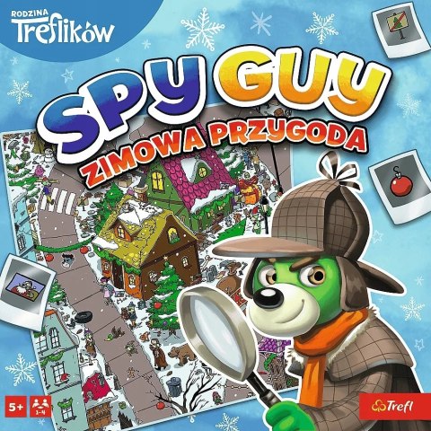 Gra planszowa rodzinna Spy Guy Rodzina Treflików Zimowa edycja Trefl 02516 Gra planszowa rodzinna Spy Guy Rodzina Treflików Zimowa edycja Trefl 02516