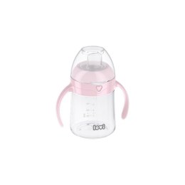 Kubek z ustnikiem 150ml pink LOVI
