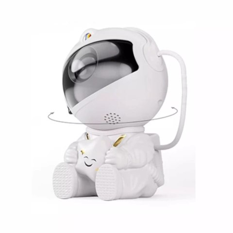 LAMPKA LED PROJEKTOR RZUTNIK GWIAZD NIEBA ASTRONAUTA DLA DZIECI PILOT A2778 LAMPKA LED PROJEKTOR RZUTNIK GWIAZD NIEBA ASTRONAUTA DLA DZIECI PILOT A2778