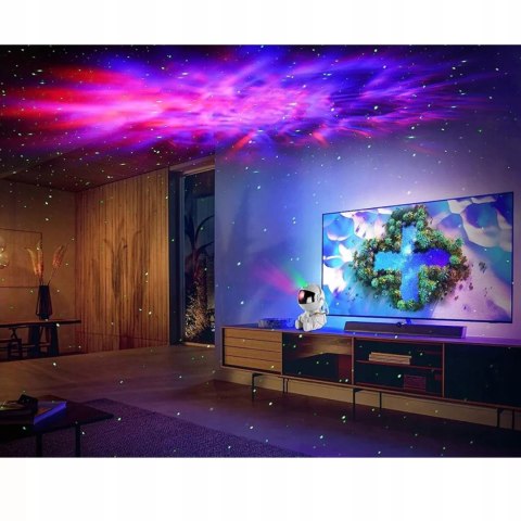 LAMPKA LED PROJEKTOR RZUTNIK GWIAZD NIEBA ASTRONAUTA DLA DZIECI PILOT A2778 LAMPKA LED PROJEKTOR RZUTNIK GWIAZD NIEBA ASTRONAUTA DLA DZIECI PILOT A2778