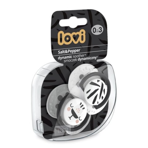 Lovi smoczek sil.0-3 salt&pepp Lovi smoczek sil.0-3 salt&pepp