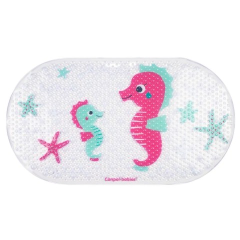 Mata kąpielowa 69x38 love&sea CANPOL BABIES Mata kąpielowa 69x38 love&sea CANPOL BABIES