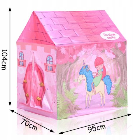 Namiot zamek dwa wejścia dla księżniczki 104 cm 2 Namiot zamek dwa wejścia dla księżniczki 104 cm 2