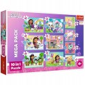 Puzzle Trefl Koci domek Gabi Puzzle 10w1 329 el. W świecie Gabi 96003 Puzzle Trefl Koci domek Gabi Puzzle 10w1 329 el. W świecie Gabi 96003