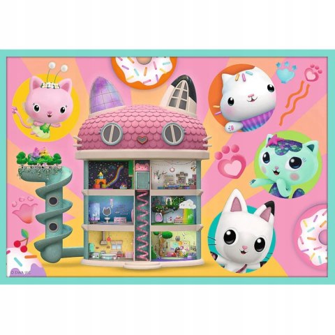 Puzzle Trefl Koci domek Gabi Puzzle 10w1 329 el. W świecie Gabi 96003 Puzzle Trefl Koci domek Gabi Puzzle 10w1 329 el. W świecie Gabi 96003
