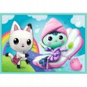 Puzzle Trefl Koci domek Gabi Puzzle 10w1 329 el. W świecie Gabi 96003 Puzzle Trefl Koci domek Gabi Puzzle 10w1 329 el. W świecie Gabi 96003