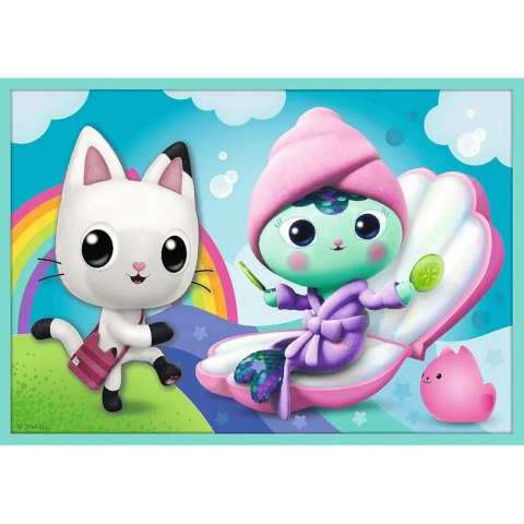 Puzzle Trefl Koci domek Gabi Puzzle 10w1 329 el. W świecie Gabi 96003 Puzzle Trefl Koci domek Gabi Puzzle 10w1 329 el. W świecie Gabi 96003