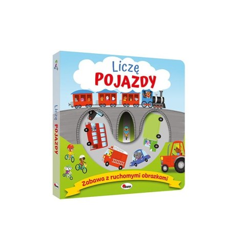 Ruchome obrazki liczę pojazdy AWM WYDAWNICTWO Ruchome obrazki liczę pojazdy AWM WYDAWNICTWO