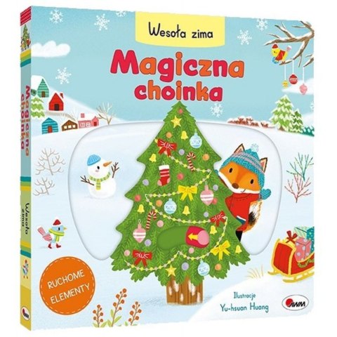 Wesoła zima magiczna choinka Wesoła zima magiczna choinka