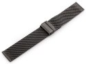 Bransoleta Pacific 10 - siatka HQ - grafitowa matowa 22mm Bransoleta Pacific 10 - siatka HQ - grafitowa matowa 22mm