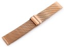 Bransoleta Pacific 10 - siatka HQ - rosegold 24mm Bransoleta Pacific 10 - siatka HQ - rosegold 24mm