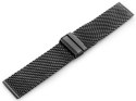 Bransoleta Pacific 12 - siatka HQ - czarna 22mm Bransoleta Pacific 12 - siatka HQ - czarna 22mm