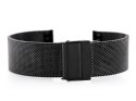 Bransoleta Pacific M6 - siatka HQ - czarna 22mm Bransoleta Pacific M6 - siatka HQ - czarna 22mm