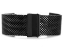 Bransoleta Pacific M8 - siatka HQ - czarna 22mm Bransoleta Pacific M8 - siatka HQ - czarna 22mm