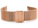 Bransoleta Pacific M8 - siatka HQ - rosegold 18mm Bransoleta Pacific M8 - siatka HQ - rosegold 18mm