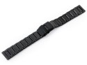 Bransoleta Pacific Model 10 solid - czarna 18mm Bransoleta Pacific Model 10 solid - czarna 18mm