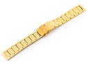 Bransoleta Pacific Model 10 solid - złota 20mm Bransoleta Pacific Model 10 solid - złota 20mm