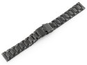 Bransoleta Pacific Model 3 solid - czarna 18mm Bransoleta Pacific Model 3 solid - czarna 18mm