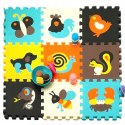 Grube Puzzle piankowe mata eva 9 szt zwierzątka 38 Grube Puzzle piankowe mata eva 9 szt zwierzątka 38