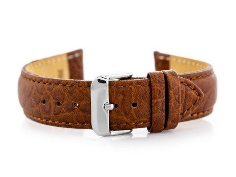 Pasek skórzany do zegarka W05XL brąz - 22mm Pasek skórzany do zegarka W05XL brąz - 22mm