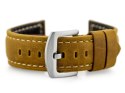 Pasek skórzany do zegarka W29 - jasny brąz 24mm Pasek skórzany do zegarka W29 - jasny brąz 24mm