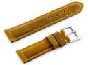 Pasek skórzany do zegarka W29 - jasny brąz 24mm Pasek skórzany do zegarka W29 - jasny brąz 24mm