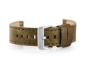 Pasek skórzany do zegarka W48 - PREMIUM - oliwkowy - 22mm Pasek skórzany do zegarka W48 - PREMIUM - oliwkowy - 22mm