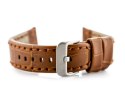 Pasek skórzany do zegarka W49 - camel - 22mm Pasek skórzany do zegarka W49 - camel - 22mm