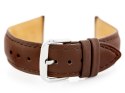 Pasek skórzany do zegarka W94 - ciemny brąz - 24mm Pasek skórzany do zegarka W94 - ciemny brąz - 24mm