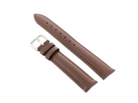 Pasek skórzany do zegarka W94 - ciemny brąz - 24mm Pasek skórzany do zegarka W94 - ciemny brąz - 24mm